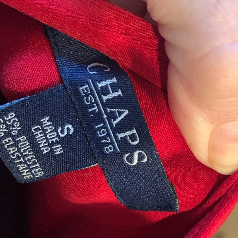 One Piece Red Chaps Dress - image 2